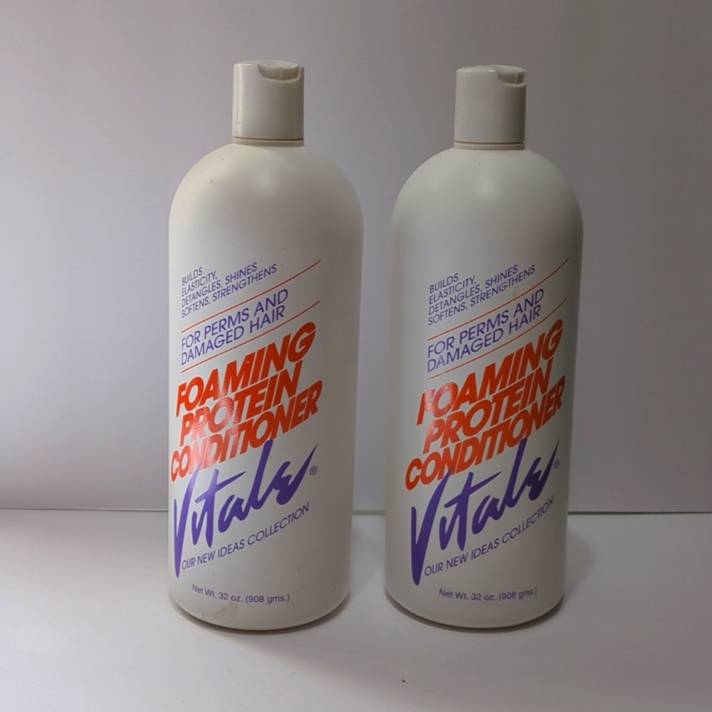 2 Foaming Protein Conditioners 32oz. NWOT